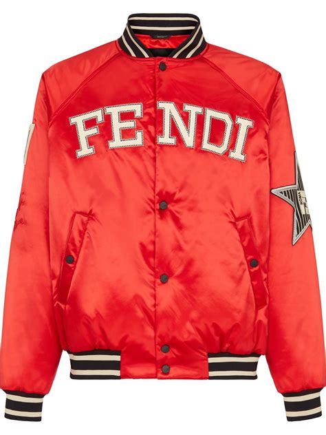 fendi monster bomber jacket|fendi bomber jacket women's.